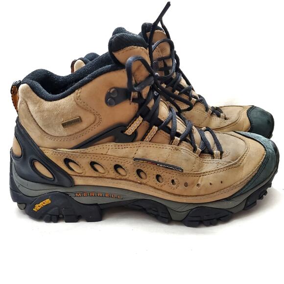 Merrell | Pulse II Waterproof Mid Smoke Performance Hiking Shoes - Picture 1 of 13